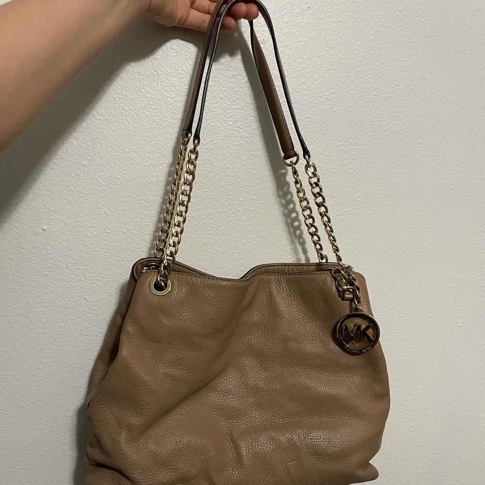 Michael Kors Leather Chain Bag
